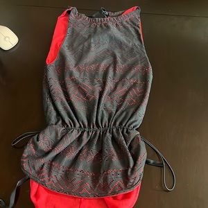 Jo+jax gray/pink cover up